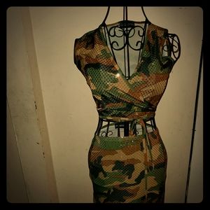 Sexy Women's skirt set